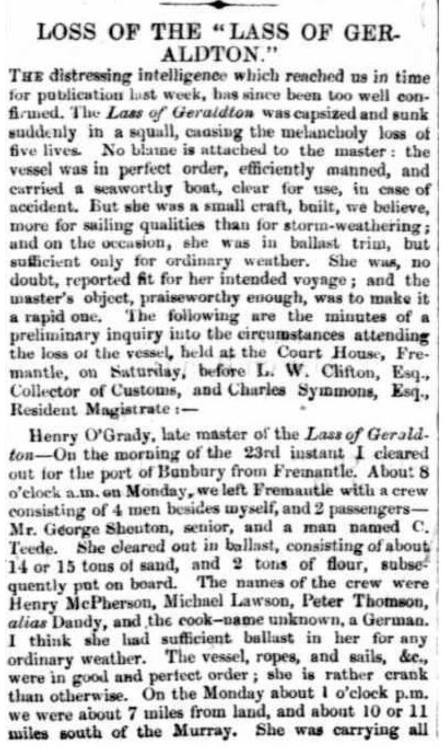The Inquirer and Commercial News, Wednesday 3 April 1867